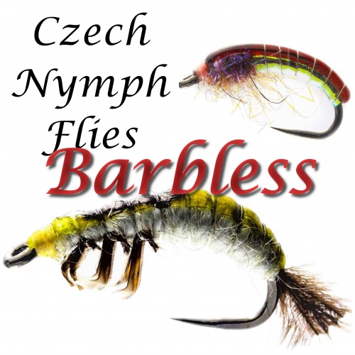 Barbless Czech Nymph Flies